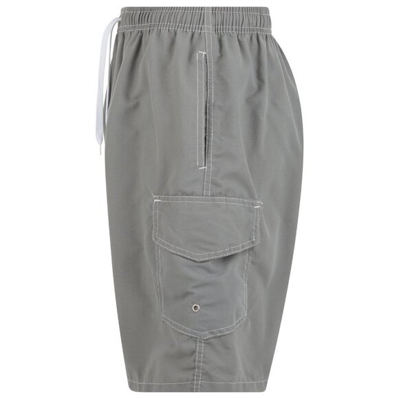 Mens Swimming Trunks Swim 3 Pockets Cargo Swimwear Beach Surf Shorts Board NEW - Picture 3 of 4